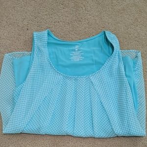 Sleeveless dress top